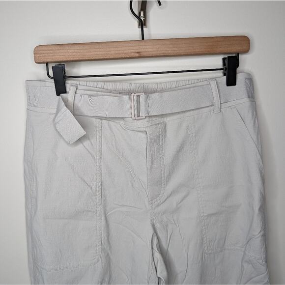 Athleta Trekkie Pant Belted Hiking Rip Stop Women’s Size 8 - Picture 2 of 13